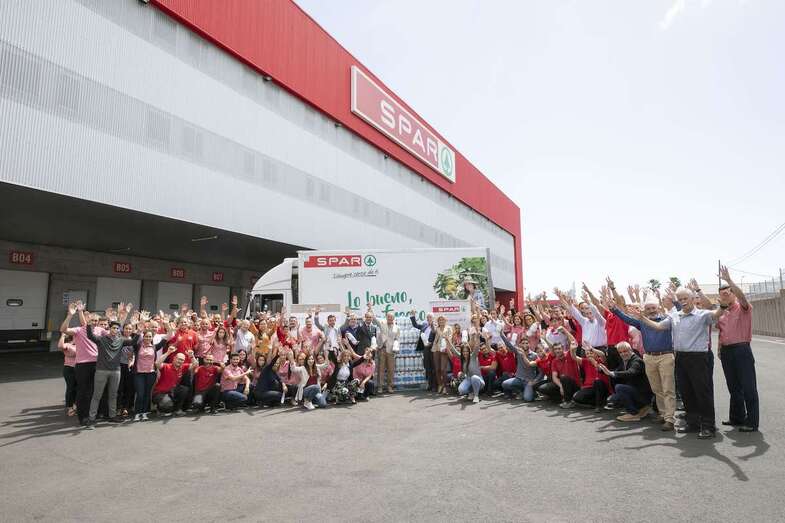 El acto de entrega tuvo lugar en el centro logístico, en El Goro (Foto TA)